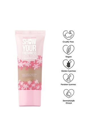 Fondöten & Show Your Freshness Skın Tınt Foundatıon No: 506 Radıant Sun Diğer
