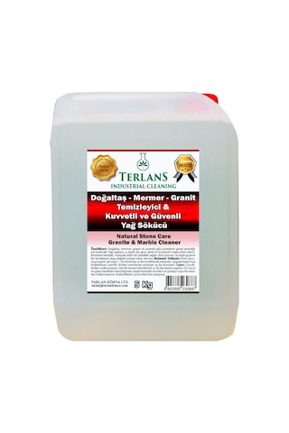 Terlans Doğaltaş Mermer Granit Yüzey Temizleyici 5 KG