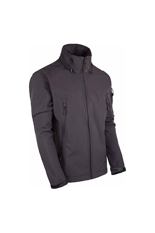 Vav Wear Tactical Outdoor Softshell Erkek Mont Shellht04 Antrasit
