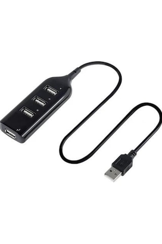 4 Port Usb Çoğaltıcı Çoklayıcı Hub Usb 2.0 Çoklama Pc Laptop