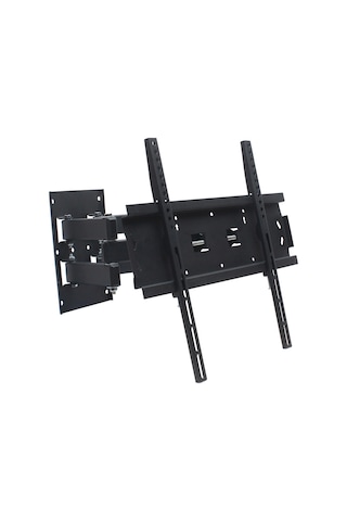 Powermaster Pwr-h48 22-55 İnç Çift Kollu Led Tv Kilitli Hareketli Duvar Askı Aparatı Lcd 55-140 Ekran Arası