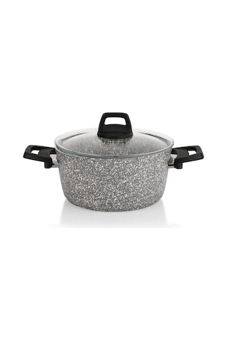 Schafer Dark Storm Tencere Seti 12 Parça Gri