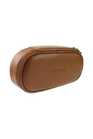 Bback Oval Deri Kalemlik / Kalem Kutusu Taba