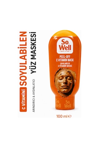 So Well C Vitamin Mask Soyulabilen Maske 3 x 100 ML