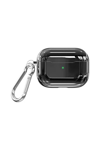 Apple AirPods Uyumlu Pro Kılıf Zore Airbag 06 Silikon Siyah