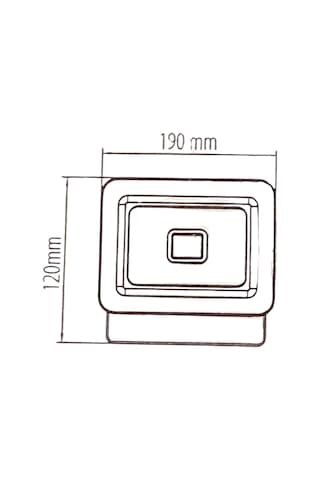 Horoz 068-008-0050 Pars-50 Led Projektör 50w Sarı Işık