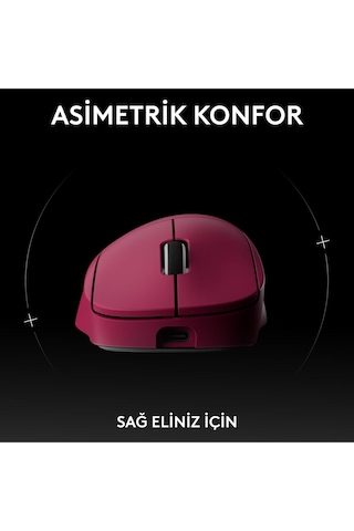 G Pro X Superlıght 2 Dex Lıghtspeed Hero 2 32k Dpı Sensör Kablosuz Oyuncu Mouse - Pembe Diğer
