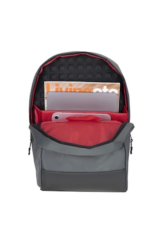 Plm Palma 15,6" Notebook Sırt Çantası Açık Gri Çok Renkli