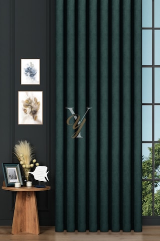 Petek Fon Perde V-1035 Koyu Yeşil Koyu Yeşil