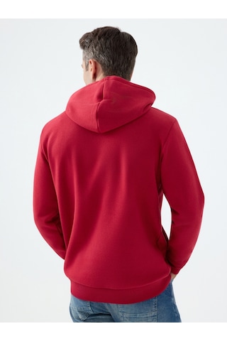 Regular Fit Erkek Sweatshirt Bordo