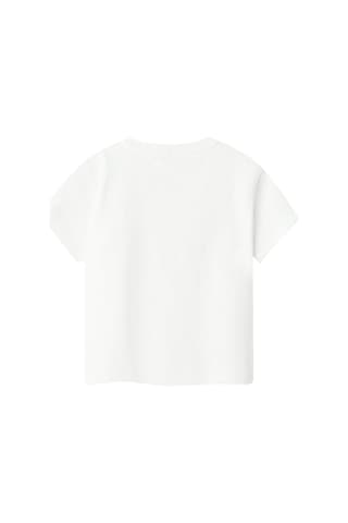 Name It Nmmzekla Nreg Ss Top Beyaz Erkek Çocuk Kısa Kol T-shirt Beyaz