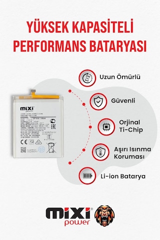 Samsung Galaxy A01 Uyumlu Tam Kapasite Batarya 1 Yıl Garantili