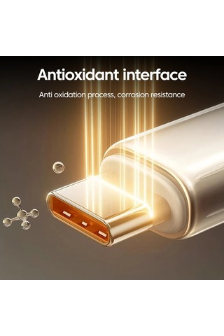 Tongxida 240w Pd Hızlı Şarj Usb-c Kablo, Olafköken 1.2m, Silvery, Type-c