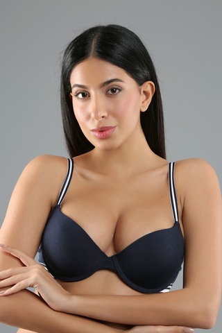 Newbra Penye Push-up Sütyen - Lacivert