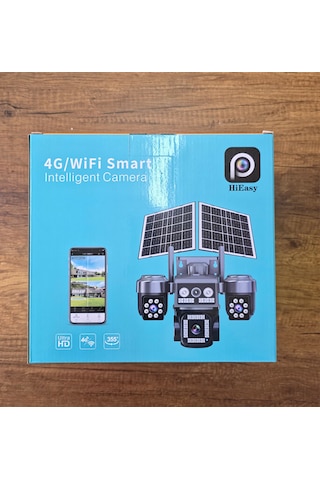 Icampro Icp-204gs 4kameralı Çakarlı Solar 4g Lte Kamera