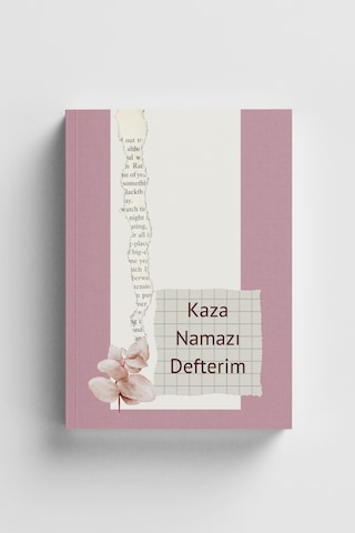 5 Yıllık Kaza Namazı Defterim - Pembe Çok Renkli