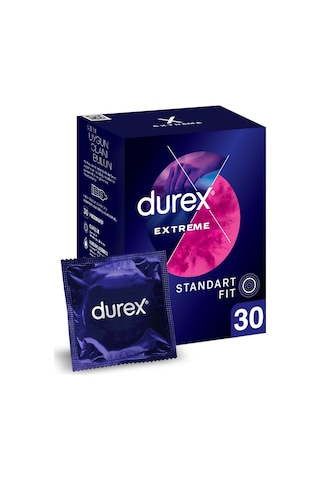 Durex Extreme  Ve Tırtıklı Prezervatif 30'lu