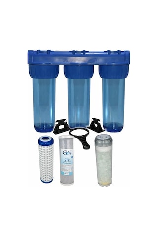 Su Filtreleme Cihazı 3'lü Daire Girişi Su Arıtma