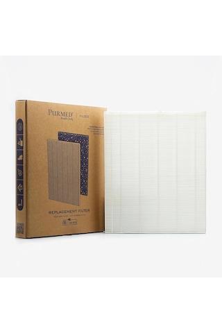 Purmed Winix Zero N Hava Temizleyici Uyumlu Filtre Seti - Filtre R. Hepa Filtre + 4 Karbon