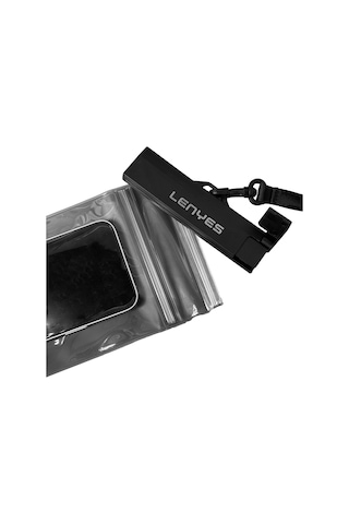 Lenyes Wb2001 Ipx8 Sertifikalı Universal Su Geçirmez 7.2 İnç Kılıf Siyah