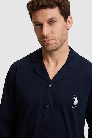 U.S. Polo Assn. Erkek Lacivert Pijama Takımı 50333265 Vr033