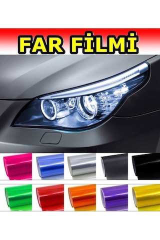 Tiger Marketing Siyah Stop Far Filmi Folyosu Kaplama Şeffaf Dayanıklı 1 Metre