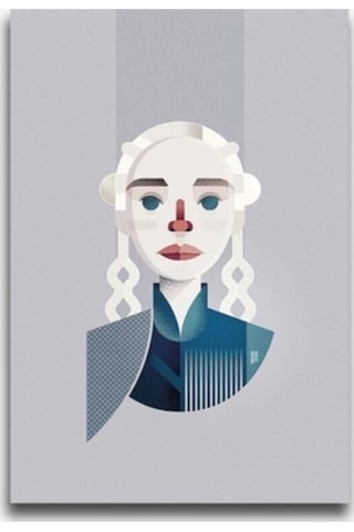 Khaleesi Ahşap Tablo 8mm