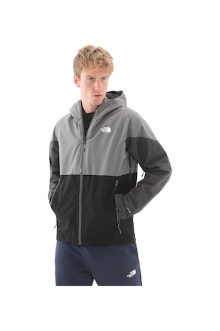 The North Face M Lıghtnıng Zıp-ın Jacket Erkek Yağmurluk-rüzgarlık Gri F0a87gnb0ı1-r Gri Siyah Gri - Siyah