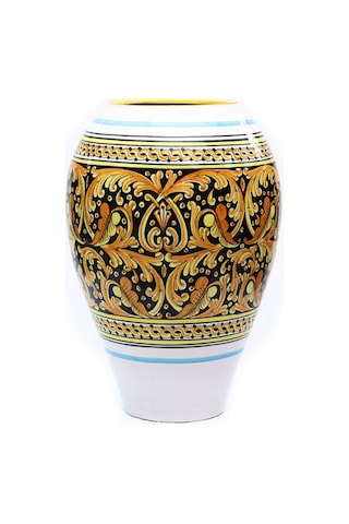 Palermo Küp Seramik Saksı Orta Boy