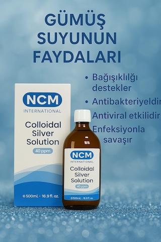 Colloidal Silver Solution Gümüş Suyu