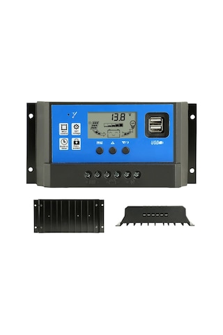 Unichrome 40A Pwm 12V-24V Solar Güneş Paneli Akü Şarj Kontrol Cihazı