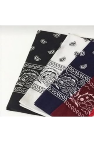 Kare Bandana Fular / %100 Pamuk