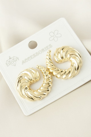 Burgulu Metal Küpe çok renkli 87474731