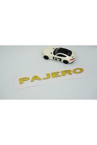 Dk Tuning Pajero V31 V32 V33 Gold Abs 3m Bagaj Yazı Logo