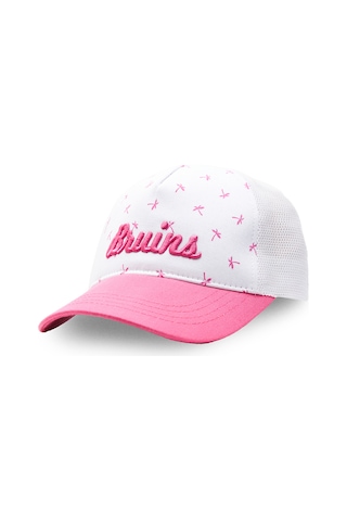 Ucla Roxy Şeker Pembe Baseball Cap Fileli Nakışlı Unisex Şapka Pembe