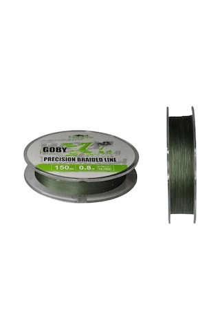 Fishpro Goby 6x 150 Mt Dark Green Örgü İp Misina 0.10