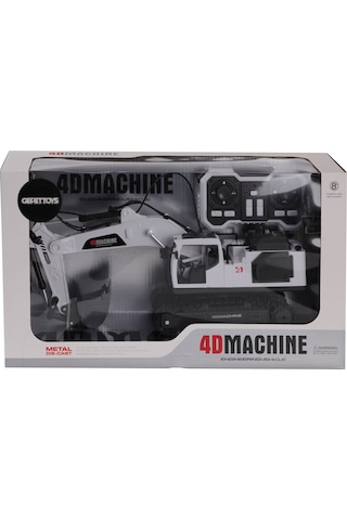 4d-e3 Metal Değişebilen 3 Başlıklı Duman Atan İş Makinası Çok Renkli