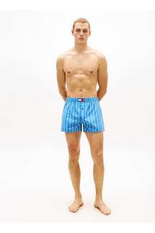 Tommy Hilfiger 3p Woven Boxer Prınt Erkek Pembe Boxer - Um0um03898