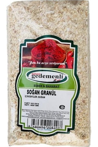Mahmut Gedemenli Soğan Granül 500 G
