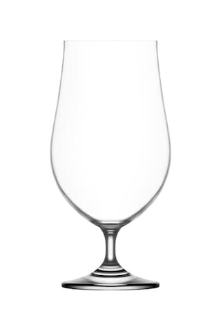 Lav Gusto Cam Bira Bardağı 6'lı 550 ml Ayaklı