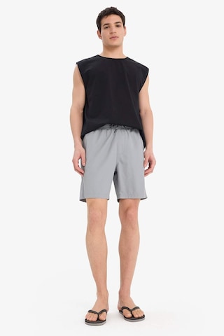 Defacto Regular Fit File Astarlı Kısa Boy Deniz Şortu B7255ax25hsgr265 Gri