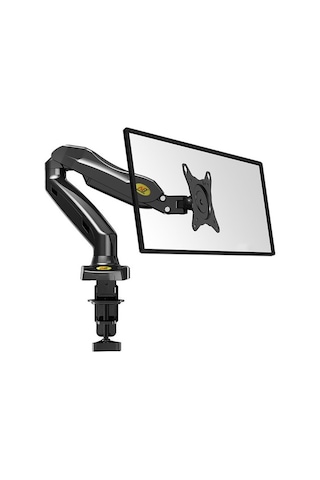 NB F80 Tek Kol Amortisörlü Monitör Tutucu 17-30" Masa  Monitör Tu