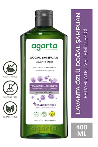 Agarta Lavanta Doğal Şampuan 400 ML