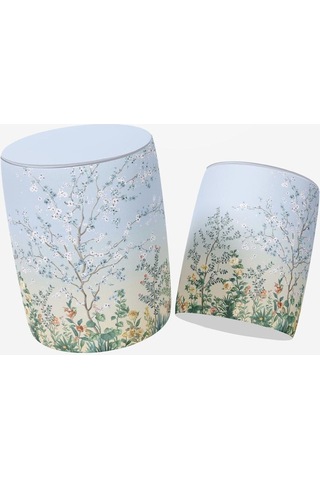 Renkli Çiçek Detaylı Puf Kumaşı Süettir. Uluslararası Solmama Sertifikasına Sahiptir. Çok Renkli