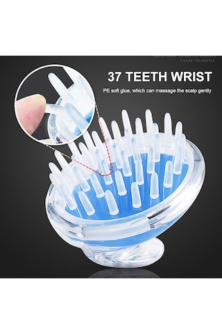 Vkemall Erkekler İçin Rahatlatıcı Kafa Masaj Fırçası - Saç Derisi Kan Dolaşımını Artırır