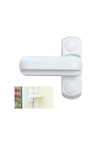 Pvc Pimapen Pencere Cam Balkon Kapısı Güvenli Emniyet Kilidi 5639 Açık Bej