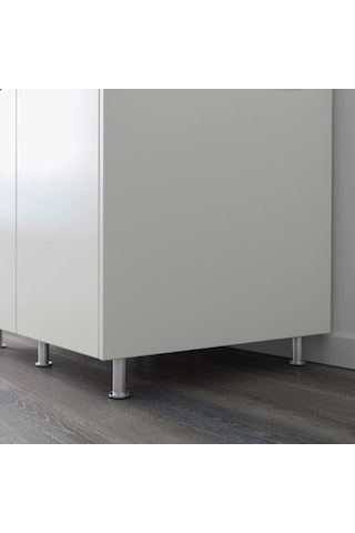 Ikea Capıta 4'lü Mobilya Ayağı 8 Cm Krom