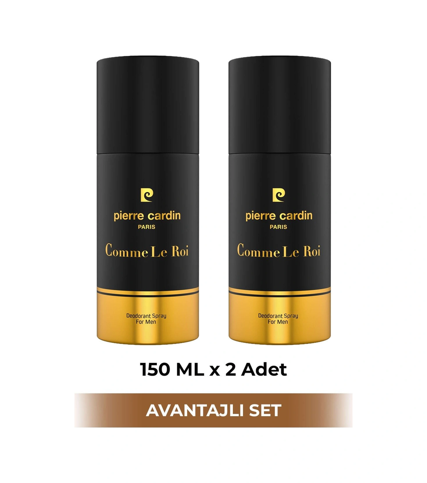 Pierre Cardin Comme Le Roi Erkek Deodorant 2 x 150 ML