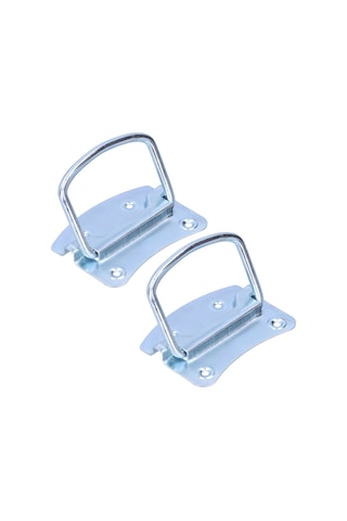 Hangfox 2 Adet Paslanmaz Çelik Arı Kovanı Kolu, Kaliteli Metal Kovan Tutamak, Yüksek Dayanıklı, Kolay Kurulum, Arıcı İşletmeleri İçin Taşıma Yardımı