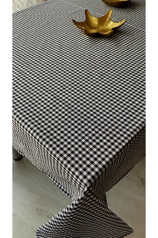 Defnelam Örtüsü Sofra Bezi 170x170 Cm Gri Sku: Smg8690010232687 Acı Kahverengi